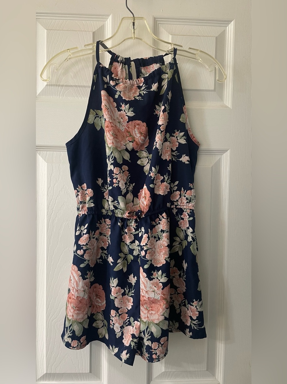 Shein Girls Floral Halter Romper Approx Size 14 Bundle Friendly